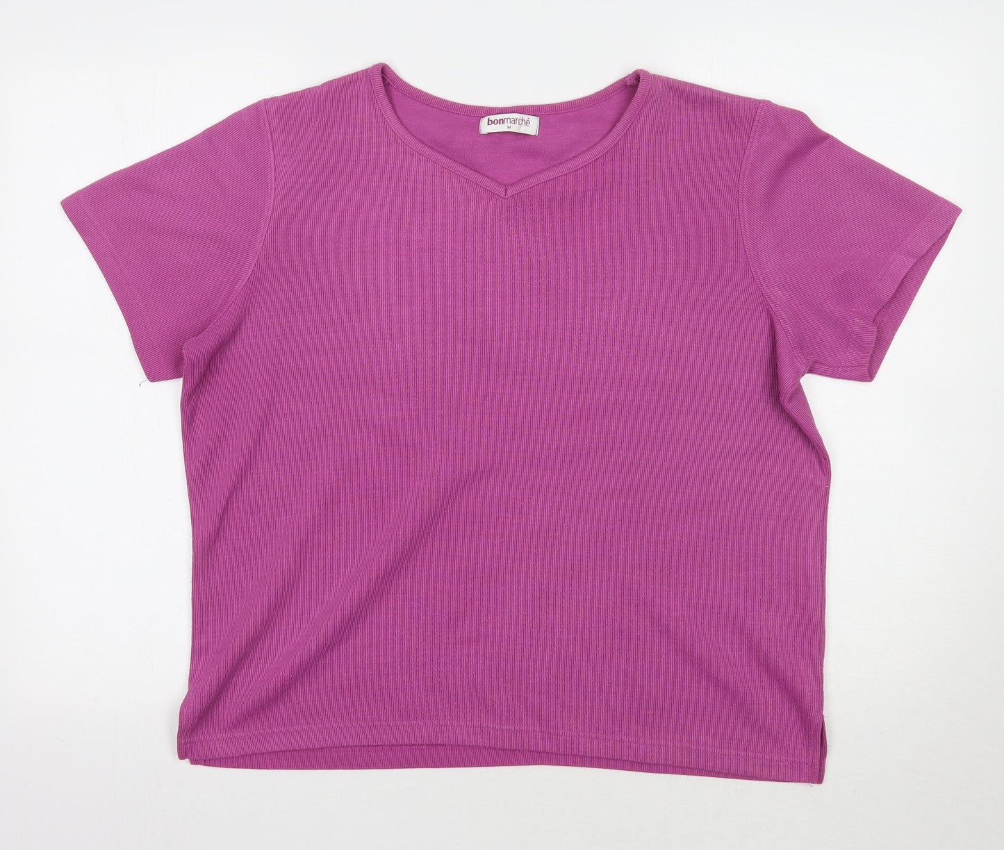 Bonmarché Womens Pink   Basic T-Shirt Size M