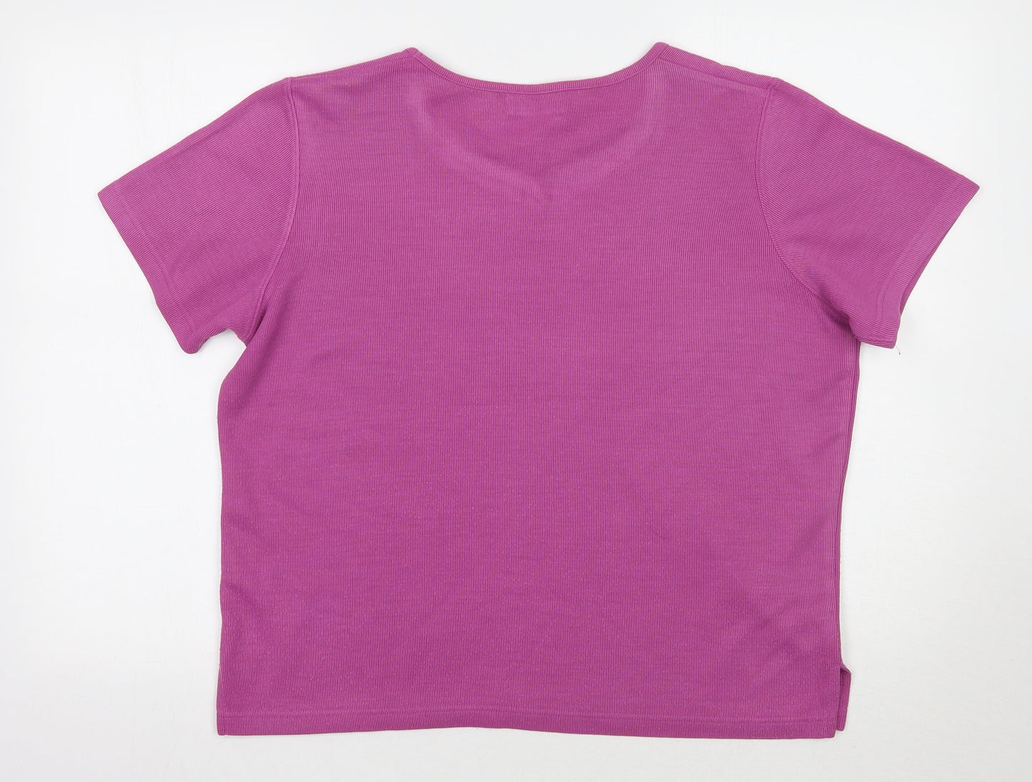 Bonmarché Womens Pink   Basic T-Shirt Size M