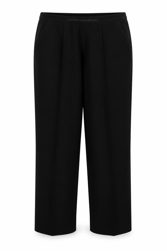 Bonmarché Womens Black Trousers Size 16 L30 in