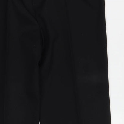 BM Womens Black   Trousers  Size 16 L30 in