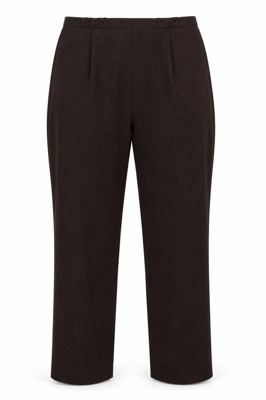 Womens UK Size 16 BM Regular Fit  Brown Trousers