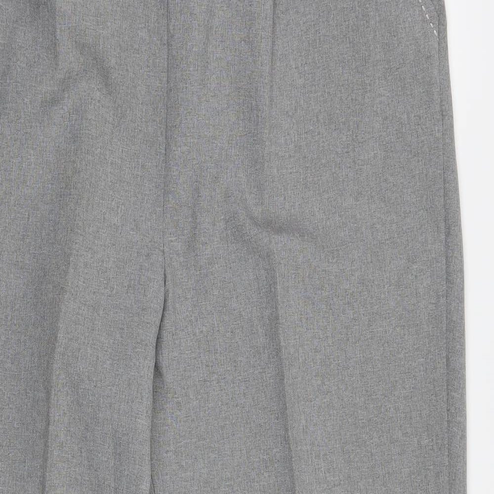 BM Womens Grey   Trousers  Size 16 L28 in