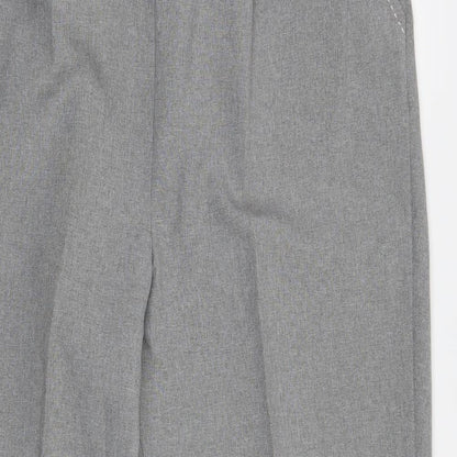 BM Womens Grey   Trousers  Size 16 L28 in