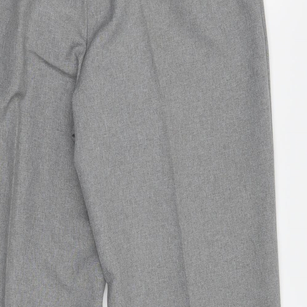 BM Womens Grey   Trousers  Size 16 L28 in