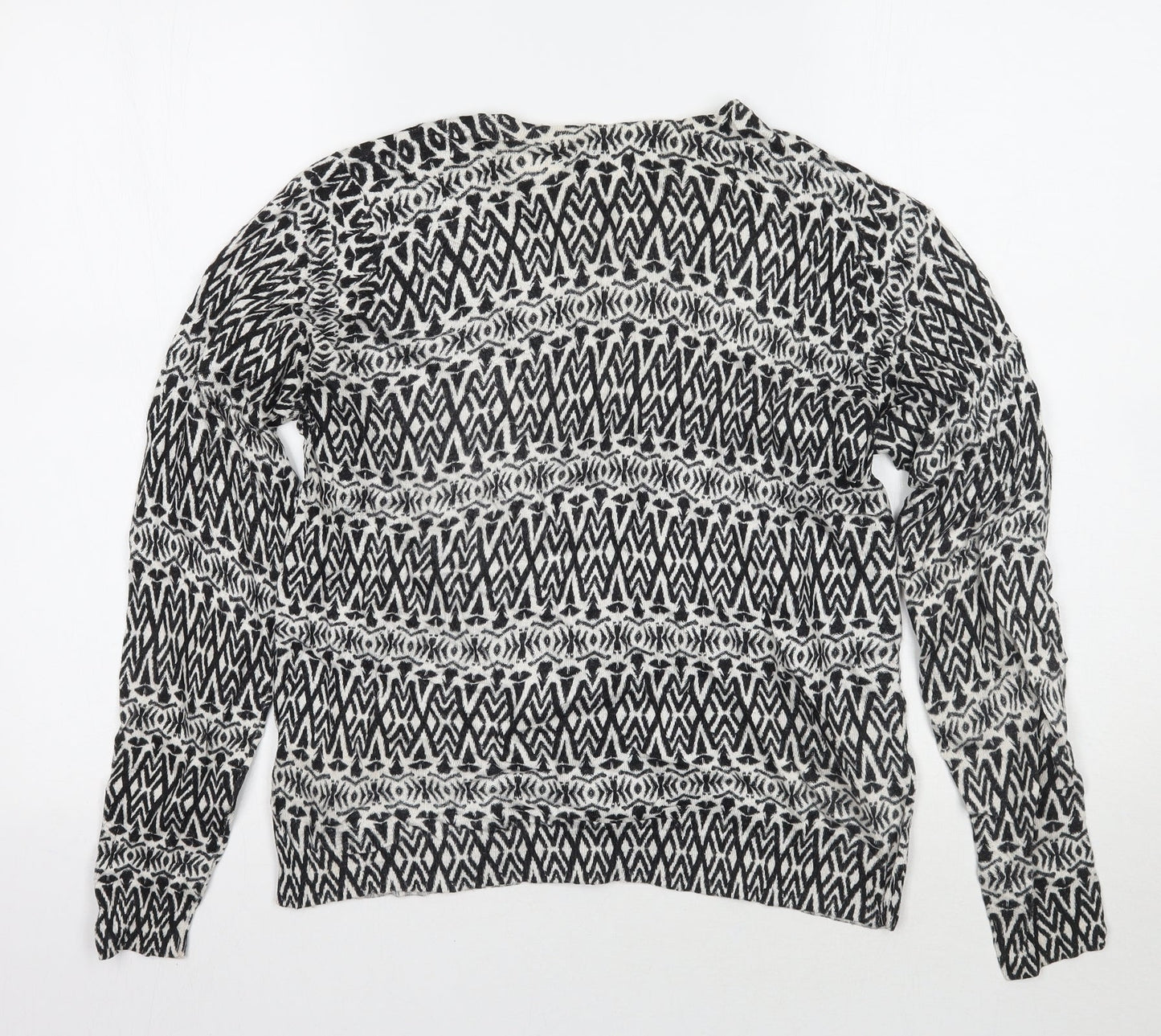 Womens UK Size 14 Marks and Spencer White Cardigan Jumper