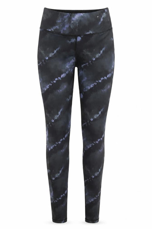Front view of Active women’s blue jegging trousers, size XS, 27-inch leg