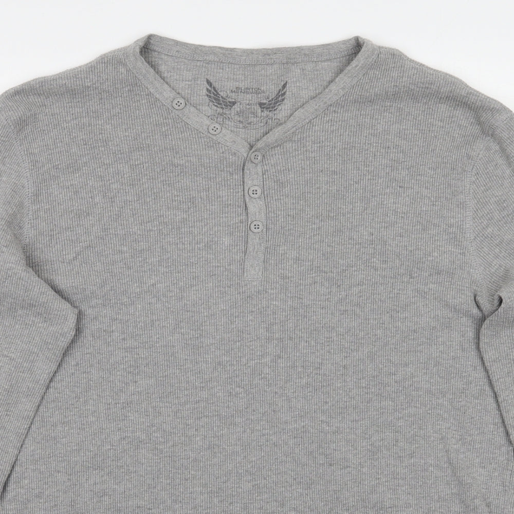 Burton Mens Grey   Pullover Jumper Size L