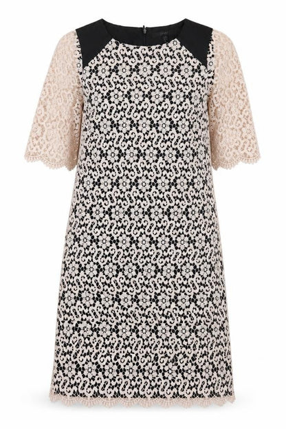 Coast Womens Black Floral  A-Line  Size 12