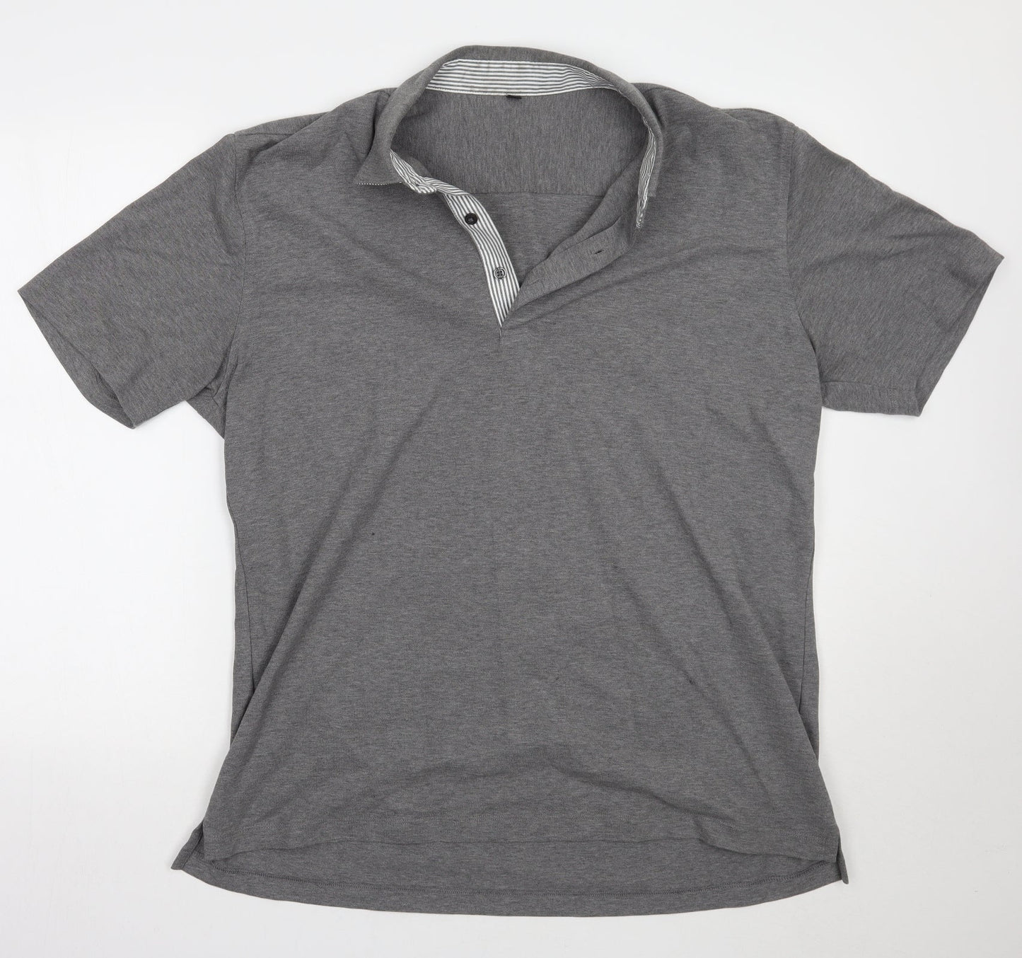 Preworn Mens Grey    Polo Size XL