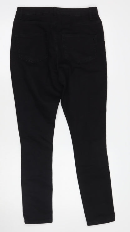 Boohoo Womens Black   Skinny Jeans Size 12 L26 in