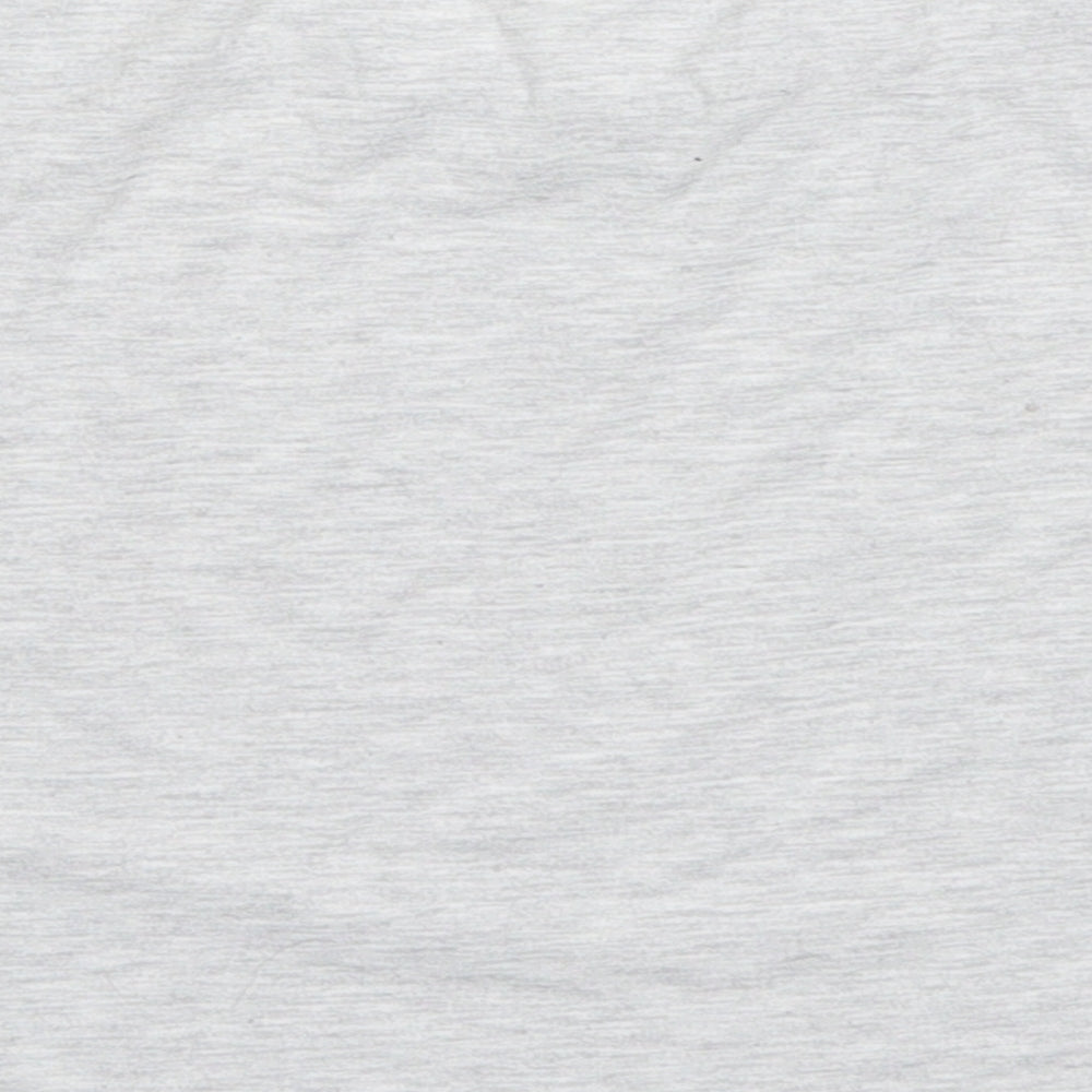Matalan Girls Grey   Cropped T-Shirt Size 11 Years  - Brooklyn