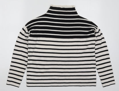 Womens UK Size S New Look White Pullover Jumper