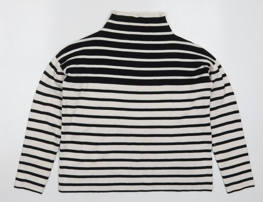 Womens UK Size S New Look White Pullover Jumper