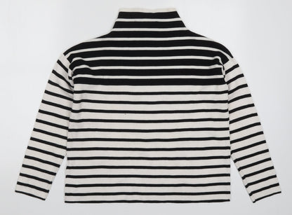 Womens UK Size S New Look White Pullover Jumper