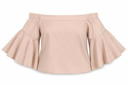 Womens UK Size 8 Topshop Pink Basic Blouse