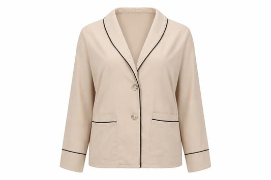 Womens UK Size 12 PRETTYLITTLETHING Beige Jacket