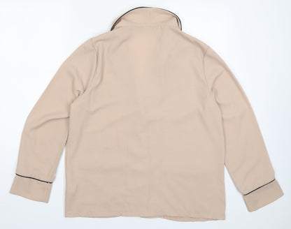 Womens UK Size 12 PRETTYLITTLETHING Beige Jacket