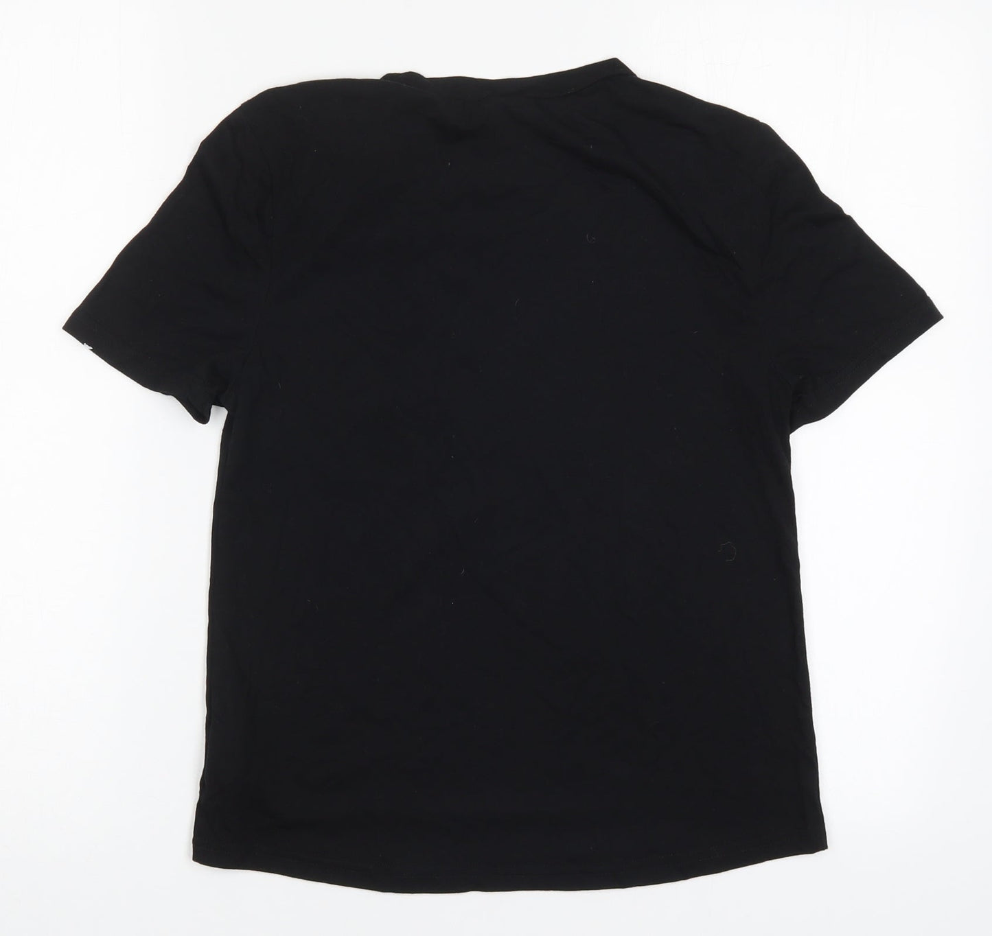 Lonsdale Womens Black   Basic T-Shirt Size 8