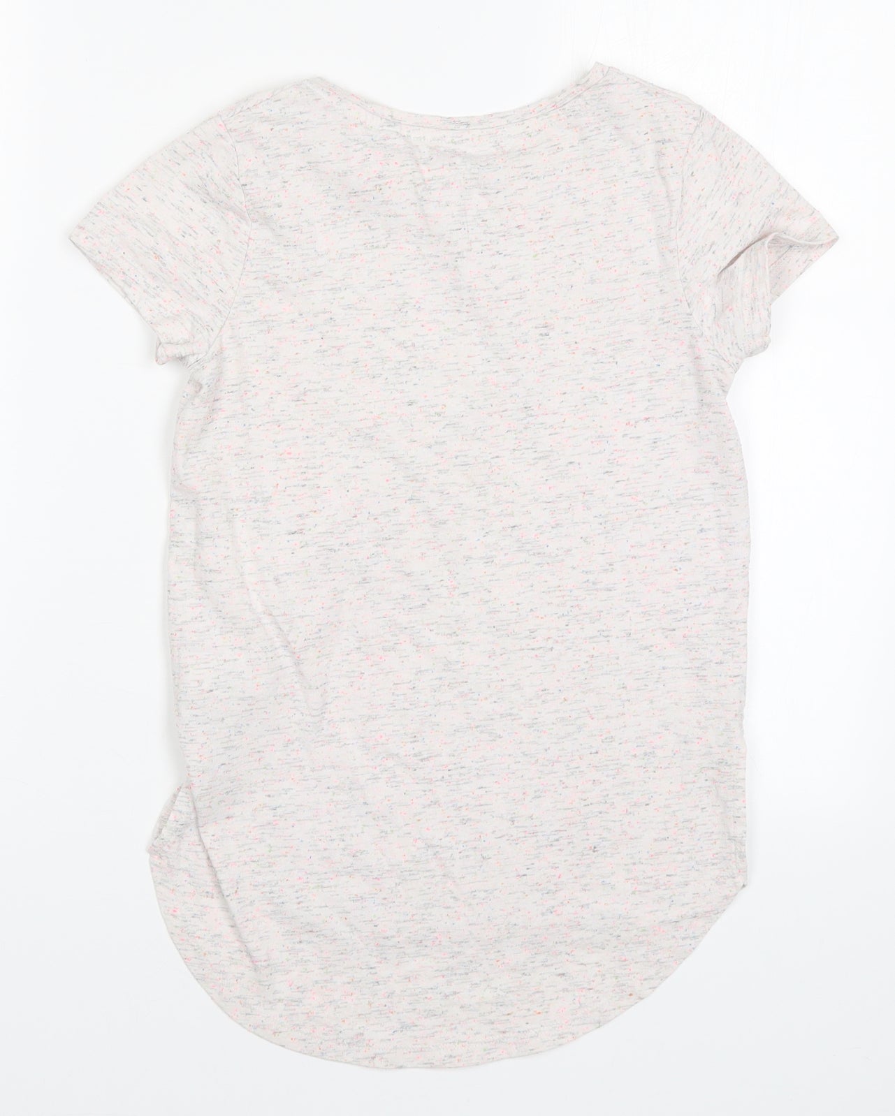 NEXT Boys Pink   Basic T-Shirt Size 8 Years  - Multi-coloured Flecks