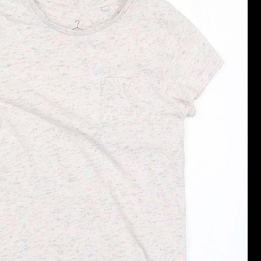 NEXT Boys Pink   Basic T-Shirt Size 8 Years  - Multi-coloured Flecks
