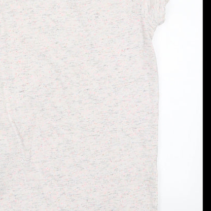 NEXT Boys Pink   Basic T-Shirt Size 8 Years  - Multi-coloured Flecks
