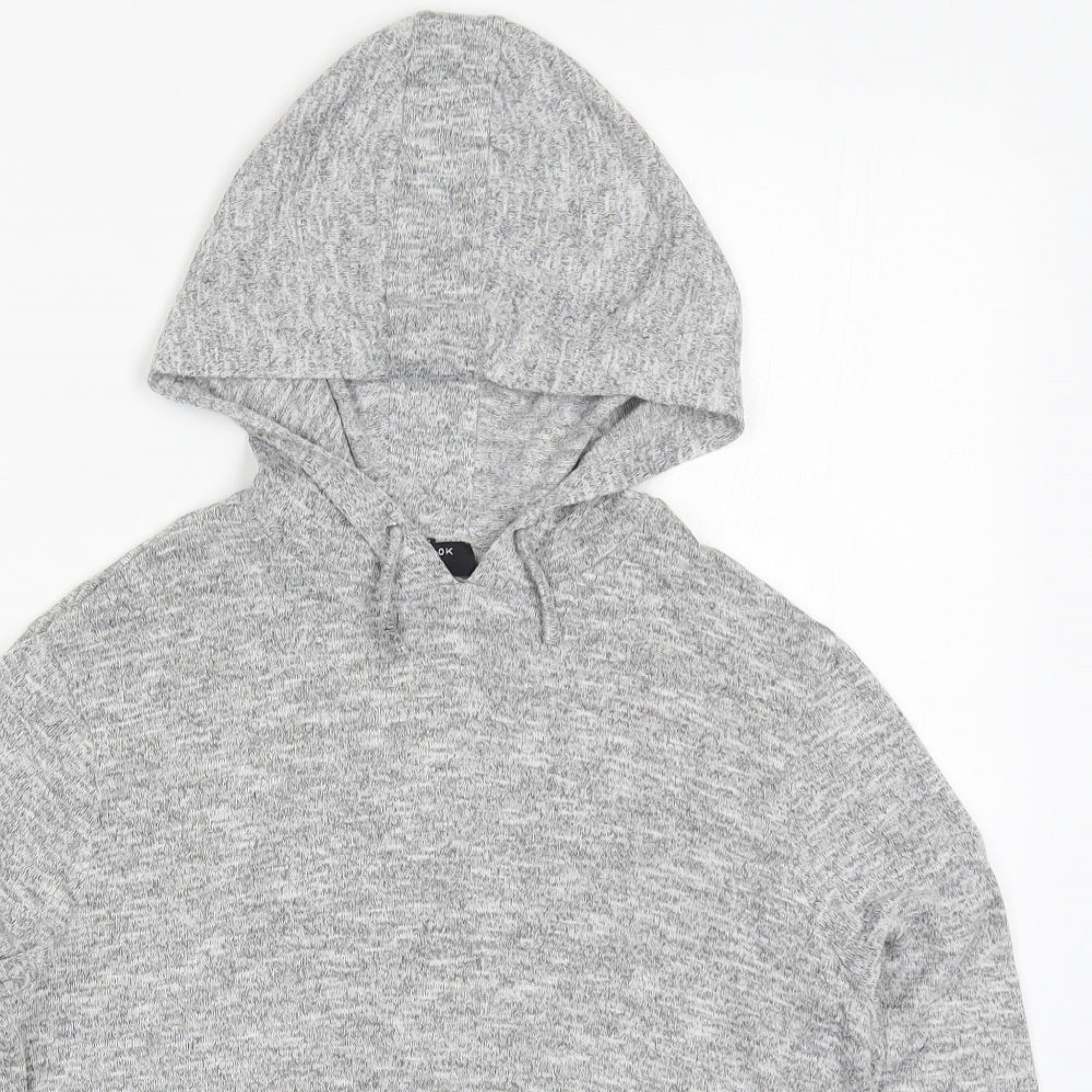 New Look Girls Grey   Pullover Hoodie Size 12-13 Years