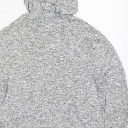New Look Girls Grey   Pullover Hoodie Size 12-13 Years