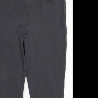 Primark Womens Grey   Carrot Trousers Size 18 L26 in