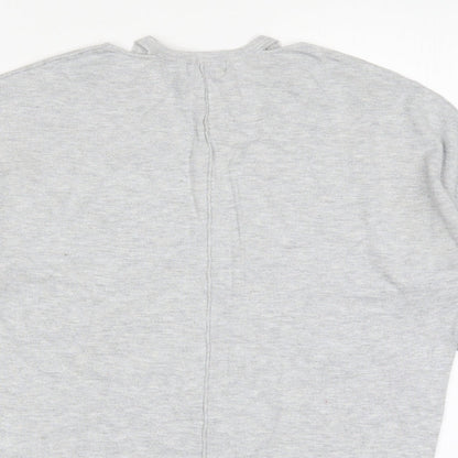 F&F Womens Grey  Knit Pullover Jumper Size 6