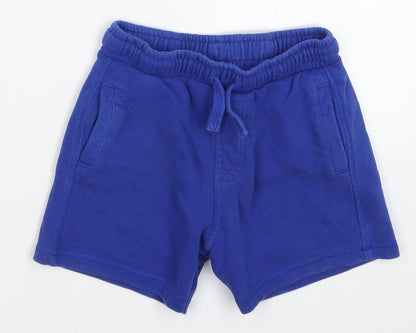 Marks and Spencer Boys Blue   Sweat Shorts Size 5-6 Years