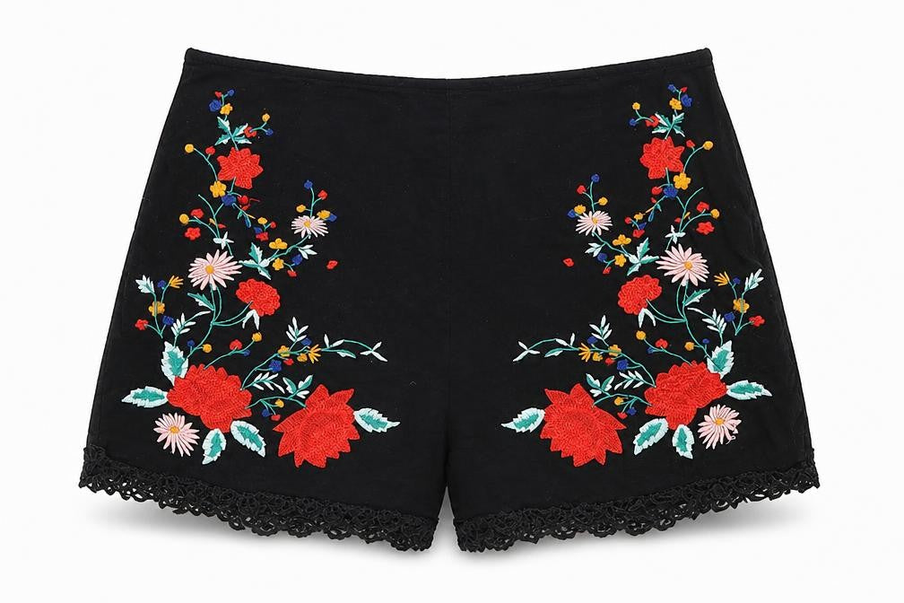 Womens UK Size 4 Miss Selfridge Regular Fit Hot Pants Shorts