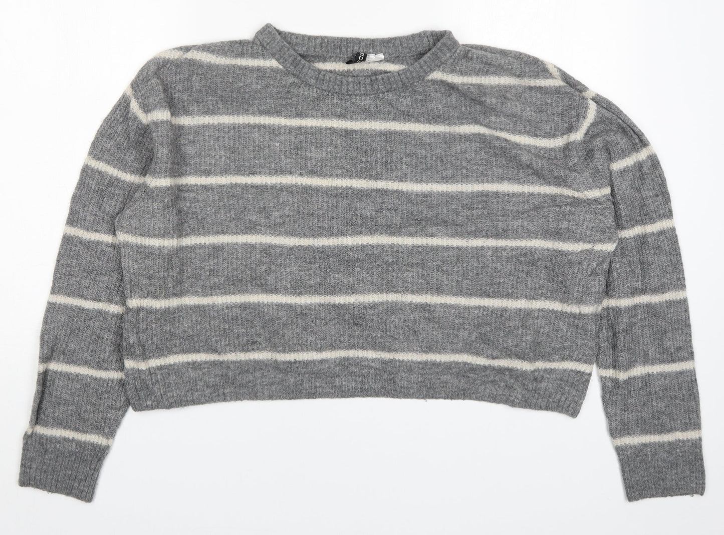 Womens UK Size M H&M Grey Pullover Jumper