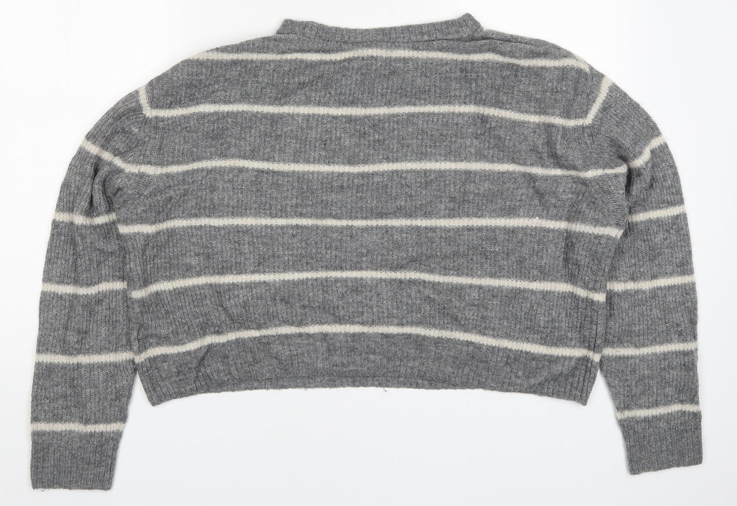 Womens UK Size M H&M Grey Pullover Jumper