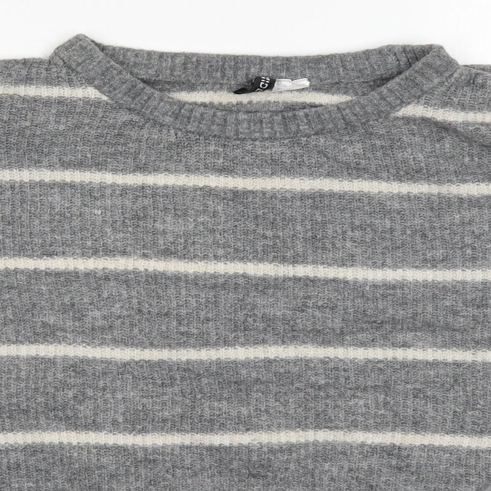 Womens UK Size M H&M Grey Pullover Jumper