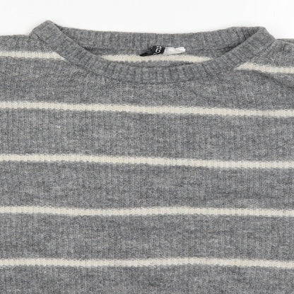 Womens UK Size M H&M Grey Pullover Jumper