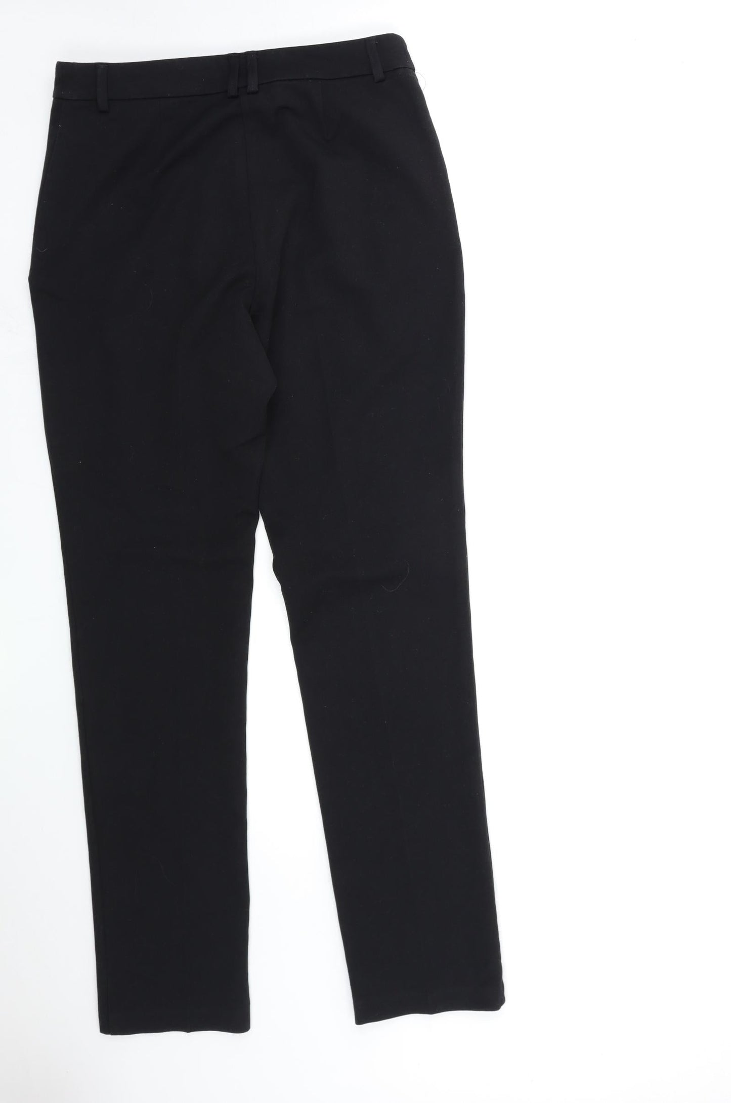 Womens UK Size 10 Marks and Spencer Regular Fit  Black Trousers