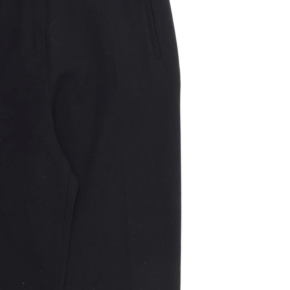 Womens UK Size 10 Marks and Spencer Regular Fit  Black Trousers