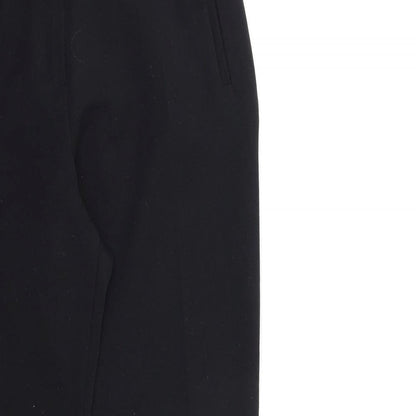 Womens UK Size 10 Marks and Spencer Regular Fit  Black Trousers