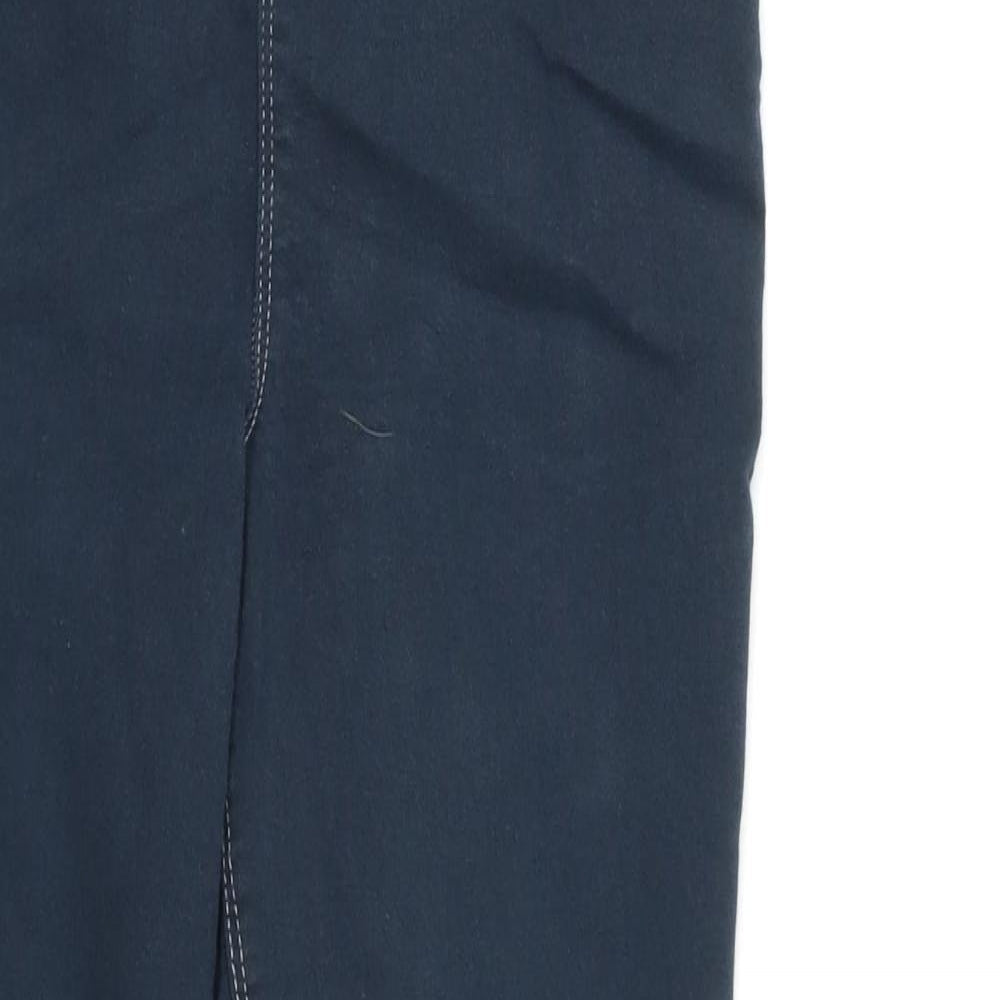 Womens UK Size 12 Papaya Regular Fit Jegging Blue Jeans