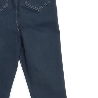 Womens UK Size 12 Papaya Regular Fit Jegging Blue Jeans