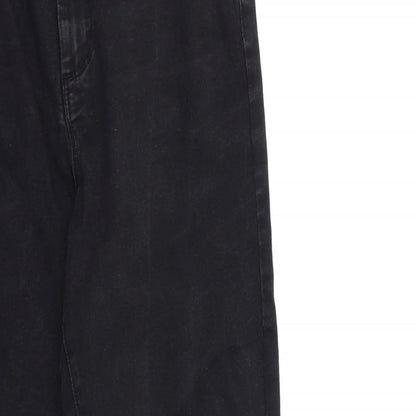 Denim & Co. Womens Black  Denim Skinny Jeans Size 16 L28 in