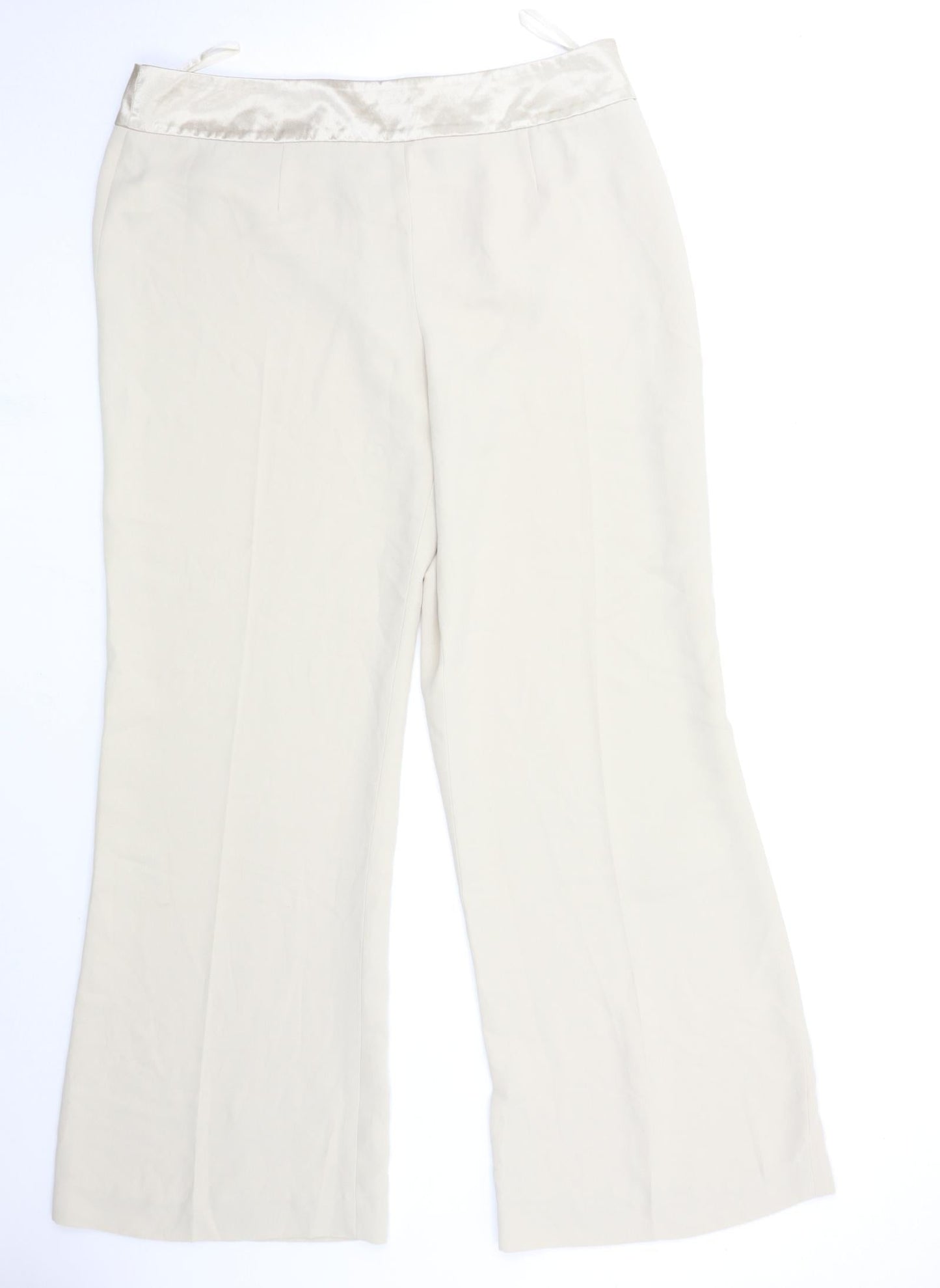 charlotte barclay Womens Beige   Trousers  Size 16 L30 in