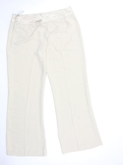 charlotte barclay Womens Beige   Trousers  Size 16 L30 in