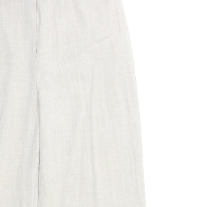 Womens UK Size 14 sarah hamilton Regular Fit  Beige Trousers