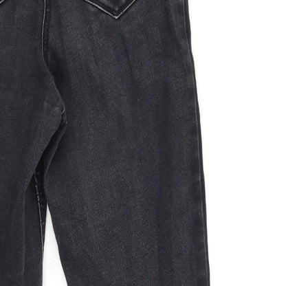 Matalan Womens Black  Denim Skinny Jeans Size 8 L28 in