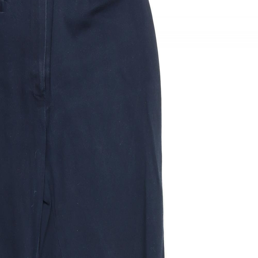 Womens UK Size 12 Principles Regular Fit  Blue Trousers