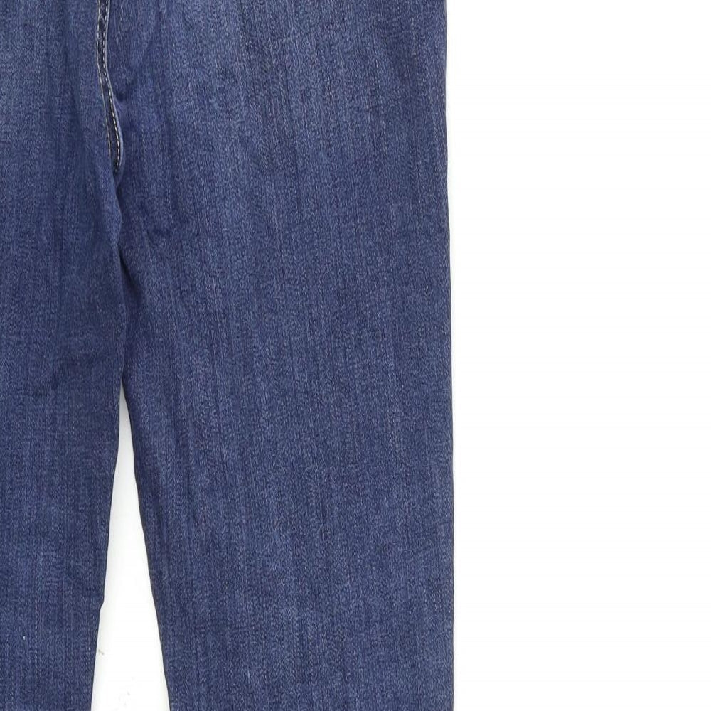 NINE Womens Blue  Denim Skinny Jeans Size 10 L29 in