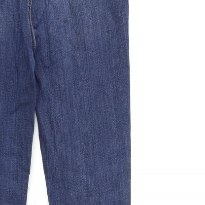 NINE Womens Blue  Denim Skinny Jeans Size 10 L29 in