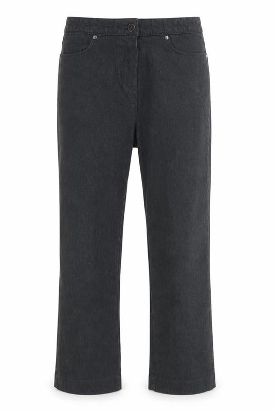 Womens UK Size 28 in Maine Regular Fit  Grey Trousers