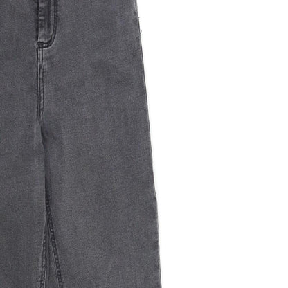 Topshop Womens Grey  Denim Skinny Jeans Size 26 in L27 in